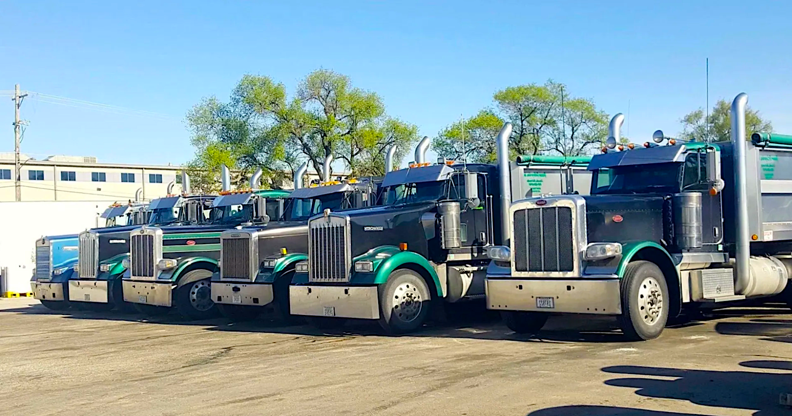James Enterprise Fleet of Trucks